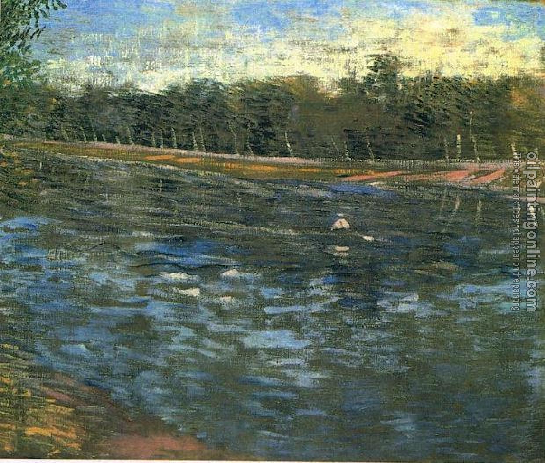 Gogh, Vincent van - The Seine with a Rowing Boat